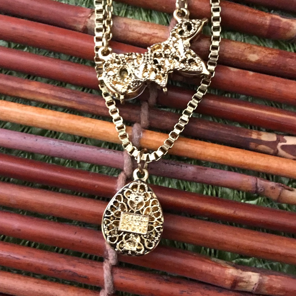 Erickson Beamon Rocks Rhinestone Necklace - Picture 6 of 9